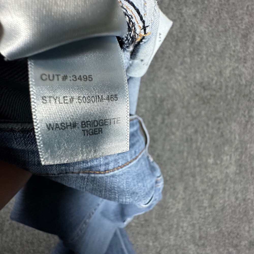 Articles of Society Bridgette Tiger High Rise Flare Jeans Blue 29 5090IM-465 - Picture 12 of 15